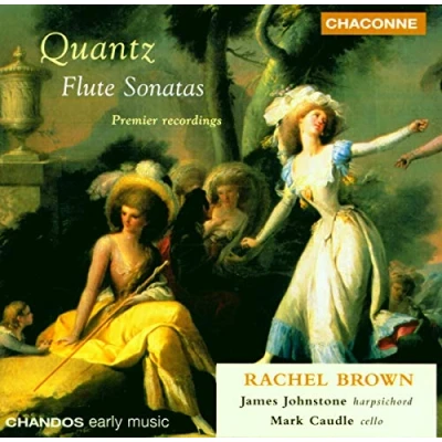 Afbeelding van James Johnstone, Mark Caudle, Rachel Brown Quantz: Flute Sonatas (CD)
