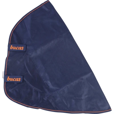 Afbeelding van Bucas Therapy Light Neck Navy/Orange 155/208 Agradi.be