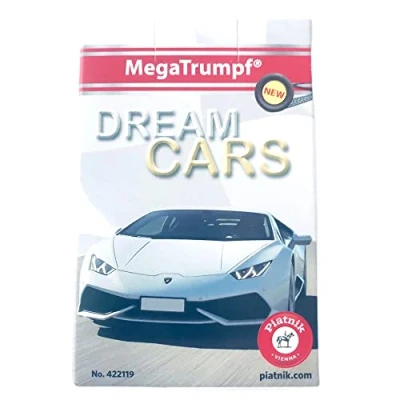Afbeelding van Piatnik 4221 Kwartet Megatrumpf Droomauto&#039;s