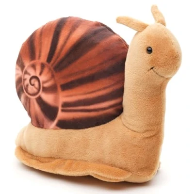 Afbeelding van Uni Toys Eco Line Grand Escargot d&#039;agate Matériau 100% recyclé 22 cm (longueur) en peluche Peluche, doudou