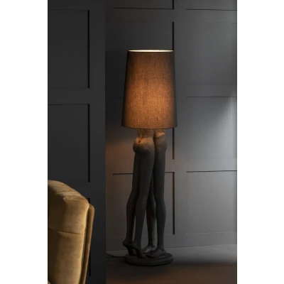 Afbeelding van J Line lamp Koppel polyresin zwart