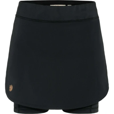 Afbeelding van Fjällräven Abisko Midsummer Skort Dames Black 36 Zwart Outdoor Jurk &amp; Rok
