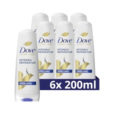 Afbeelding van Dove 6 x 200 ml intensieve haarverzorgingsreparatie