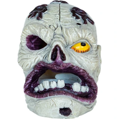 Afbeelding van Superfish Deco Led Monster Zombie Aquarium Ornament 13x10x11 cm Groen