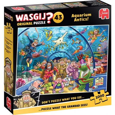 Afbeelding van Wasgij Original 43 Aquarium Capriolen! (1000 Stukjes)