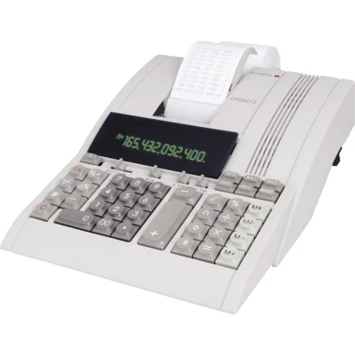 Afbeelding van Olympia CPD5212 euro cost sell margin Buro rekenmachine met printer