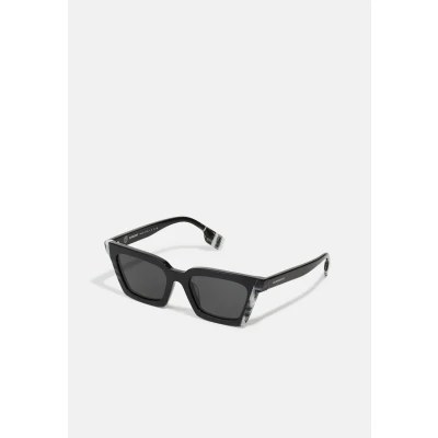 Afbeelding van Burberry Briar Zonnebril, Dames, Maat: 52, Black/white