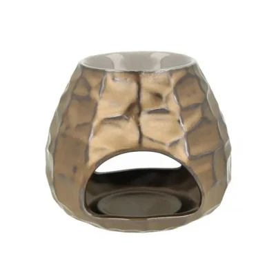 Afbeelding van Scentchips® Gebeiteld Waxbrander Geurbrander Oliebrander Wax Melts Brander Aromabrander Ook Geschikt Voor Essentiële Oliën Geurolie Waxmelts Brons