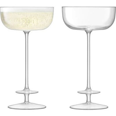Afbeelding van L.S.A. Champagne Theatre Glazen 210 ml Set van 2 Stuks