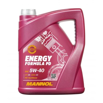 Afbeelding van Mannol Energy Formula Pd 5W 40 5L Motorolie MN7913 5 VOLKSWAGEN: Caddy 3, Touareg II, Golf 4, FIAT: Punto III Hatchback, 500L, Evo Hatchback