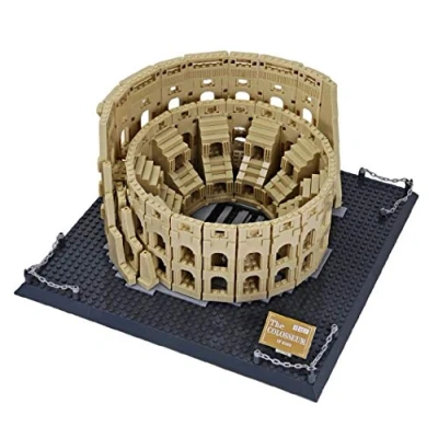 Afbeelding van WANGE Bouwarchitectuurmodel met blokken. Romeinse Colosseum
