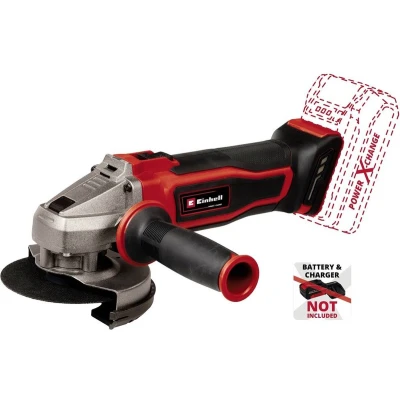 Afbeelding van Einhell Power X Change TE AG 18/115 Q Li Solo 4431165 Haakse accuslijper 115 mm 18 V