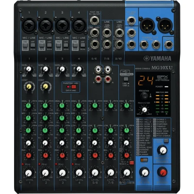 Afbeelding van Yamaha MG10XU Mengpaneel, 10 kanaals, met effect processor