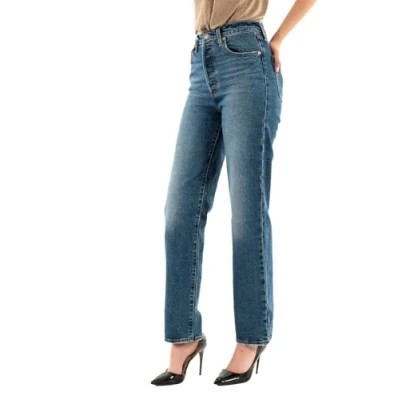 Image de Levi&#039;s Jean droit Ribcage pour femme, My Honor No Dx, 33W / 29L