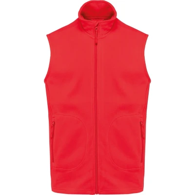 Afbeelding van Kariban Ecologische uniseks bodywarmer van microfleece K9120 Red