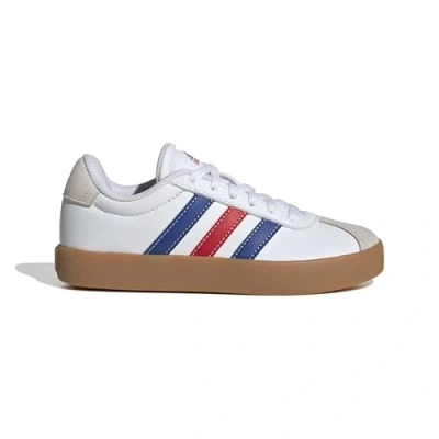 Afbeelding van adidas Uniseks kinderen VL Court 3.0 schoenen kinderen, ftwr wit/team royal blue/better Scarlet, 28 EU, scarlet