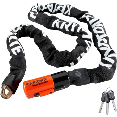 Afbeelding van Kryptonite Evolution ART 3 Kettingslot voor Fiets en Motor Extra lang 160 cm