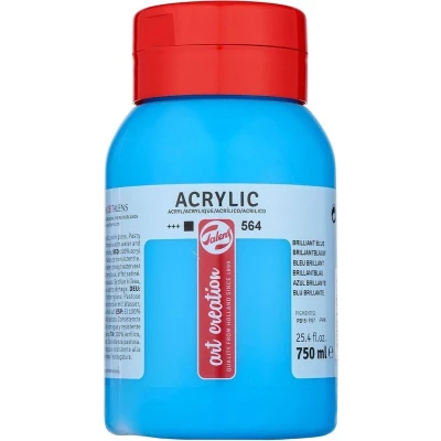 Afbeelding van Talens Art Creation acrylverf flacon van 750 ml, briljantblauw