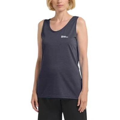 Afbeelding van Jack Wolfskin Crosstrail TANK Top, Dames, Maat: XL, Graphite