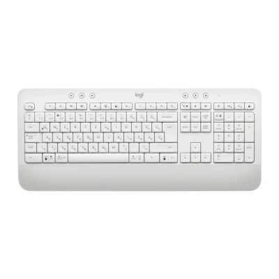 Afbeelding van Logitech Signature MK650 Combo for Business Toetsenbord en muis set draadloos Bluetooth LE QWERTY Hongaars gebroken wit
