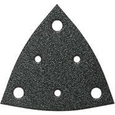 Afbeelding van Fein 63717107049 Deltaschuurpapier Met klittenband, Geperforeerd Korrelgrootte 36 Hoekmaat 80 mm 5 stuk(s)