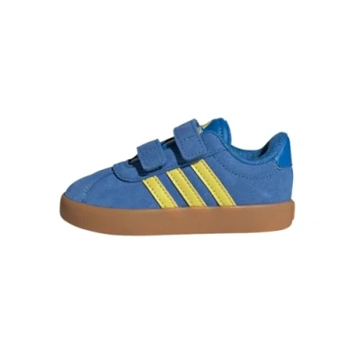 Image de adidas Mixte bébé VL COURT 3.0 SHOES INFANTS, Bright Royal/Pure Sulfur/Gum, 21 EU