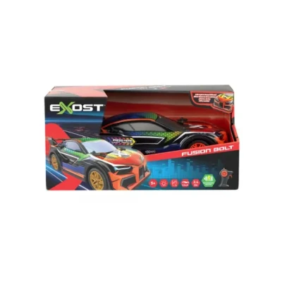 Afbeelding van Exost RC Fusion Bolt Streetcar 1:14 Auto incl. oplaadbare batterij Met licht en geluidseffecten