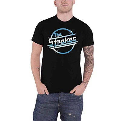 Afbeelding van The Strokes OG Magna Heren T shirt L Zwart