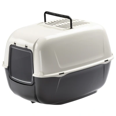 Afbeelding van Ferplast Kattentoilet Prima Kattenbak 52.5x39.5x38 cm Zwart