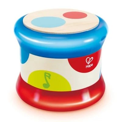 Afbeelding van HAPE BABY Trommel Farbiges Rollendes Musik FÜR Kleink Speelgoedinstrument voor kinderen, Maat: One Size, Multi coloured