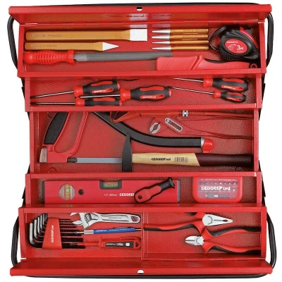 Afbeelding van GEDORE RED R21600072 BASIS gereedschapsset in gereedschapskist 72 delig 3301628