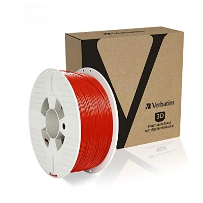 Afbeelding van Verbatim 55053 Filament PETG 1.75 mm 1 kg Rood stuk(s)