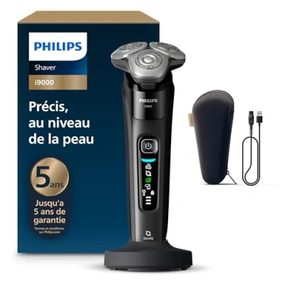 Afbeelding van Philips Shaver i9000 Elektrisch Scheerapparaat Voor Mannen Zwart X9000/10
