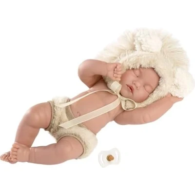 Afbeelding van Llorens babypop slapende newborn 31 cm