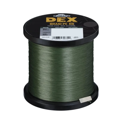 Afbeelding van Berkley Dex X8 Gevlochten lijn Moss Green 0.04mm / 4.1kg 3000m