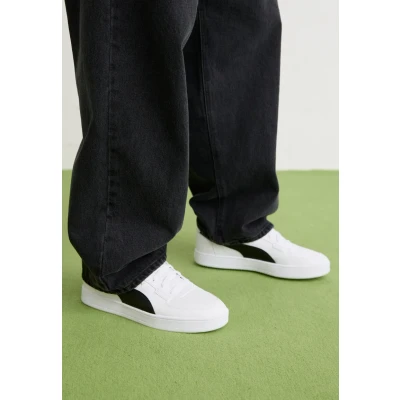 Afbeelding van Puma Caven Sneakers laag, Maat: 47, New navy sunny yellow white Kunststof/ textiel