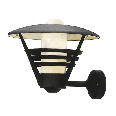 Afbeelding van Konstsmide Gemini 503 750 Buitenlamp (wand) Spaarlamp, LED E27 100 W Zwart