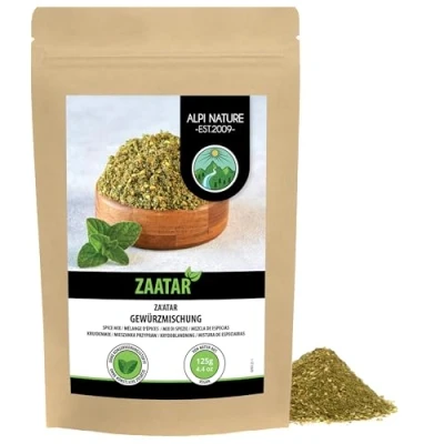 Afbeelding van Zaatar kruidenmix (125 g), Za&#039;atar kruidenmix, Zatar specerijen