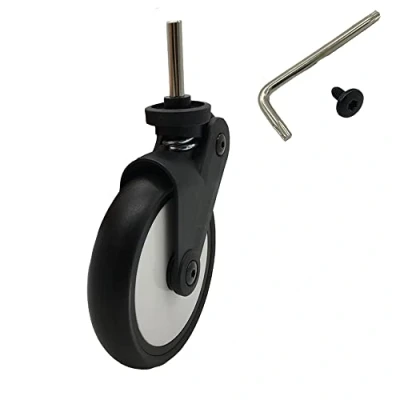Afbeelding van Brogtorl Vervangend kinderwagenaccessoire Voorwiel van rubber Compatibel met Babyzen YOYO YOYA