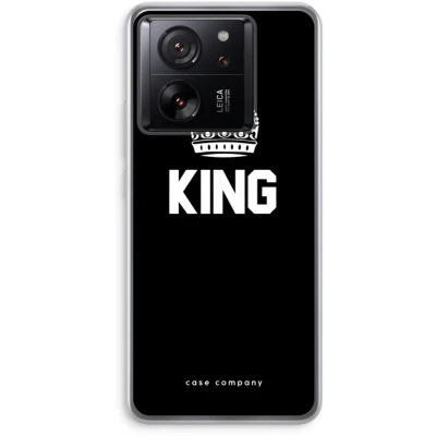 Afbeelding van Case Company® hoesje geschikt voor Xiaomi 13T Pro King zwart Soft Cover Telefoonhoesje Bescherming aan alle Kanten en Schermrand