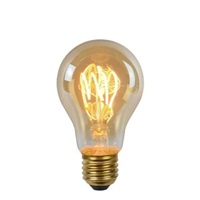 Afbeelding van Lucide A60 TWILIGHT SENSOR Filament lamp Ø 6 cm LED E27 1x4W 2200K Amber