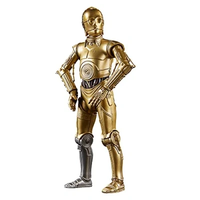 Afbeelding van Star Wars Hasbro The Black Series Archive, C 3PO, premium verzamelfiguur, 15 cm, nieuwe hoop, voor kinderen, vanaf 4 jaar, F4369, meerkleurig