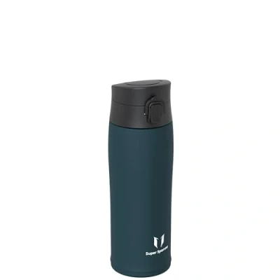 Afbeelding van Super Sparrow thermosfles, roestvrij staal, 500 ml, BPA vrij, bevat 2 deksels met rietje en sportdeksel