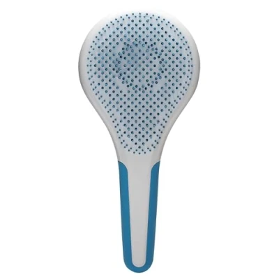 Afbeelding van Michel Mercier ontwarrende borstel voor nat haar vrouwen, van spa kwaliteit en droog met antislip grip, zachte gezonder haar, trekt niet aan, pijn vermindert haaruitval (dik haar)