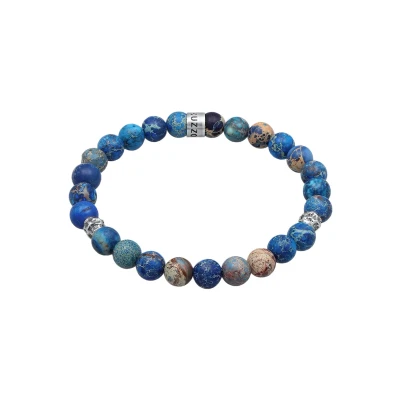 Afbeelding van Kuzzoi Statement LOOK Armband, Heren, Maat: 19, Silber