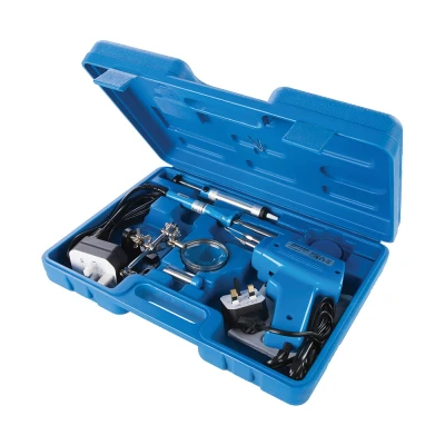 Afbeelding van Silverline 9 delige elektrische soldeer set 100 W / 30