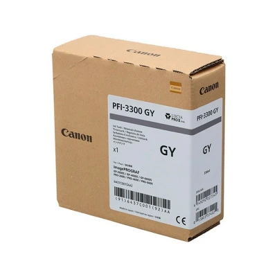 Afbeelding van Canon PFI 3300GY Inktcartridge Grijs
