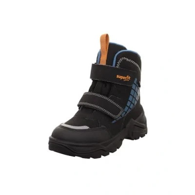 Afbeelding van Superfit 10020220030 Schuh Textil \ SNOW MAX Snowboots voor kinderen, Maat: 32, Schwarz blau Textiel/ synthetisch