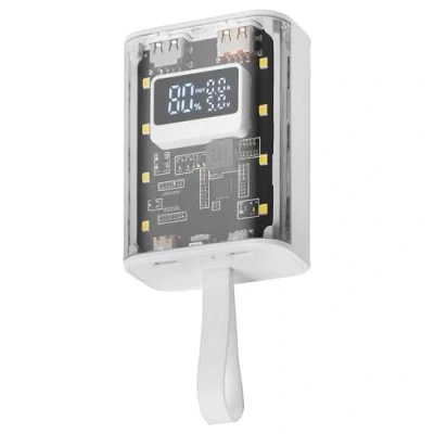 Afbeelding van Powerbank Mars Gaming MPK10KW Wit 10000 mAh