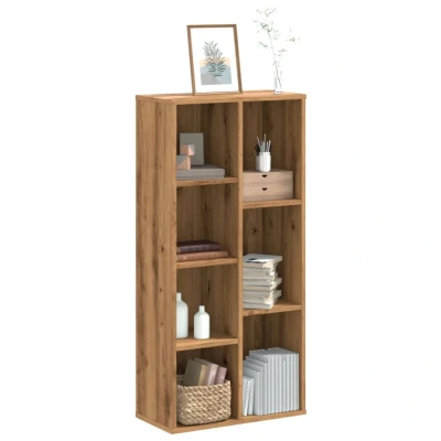 Afbeelding van vidaXL Boekenkast 50x25x105 cm bewerkt hout artisanaal eikenkleurig